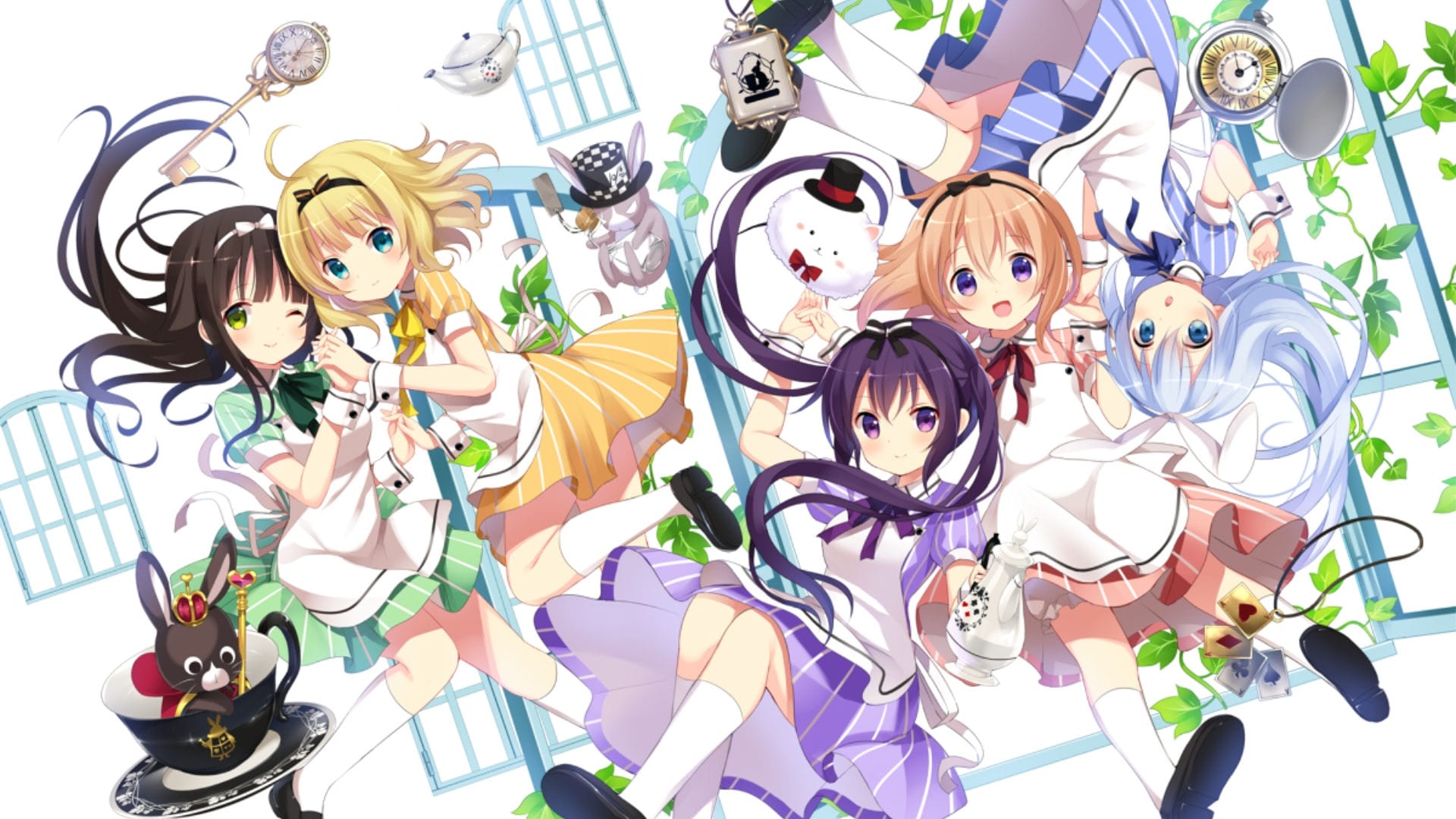 Gochuumon wa Usagi Desu ka? BLOOM revela las portadas de sus temas musicales