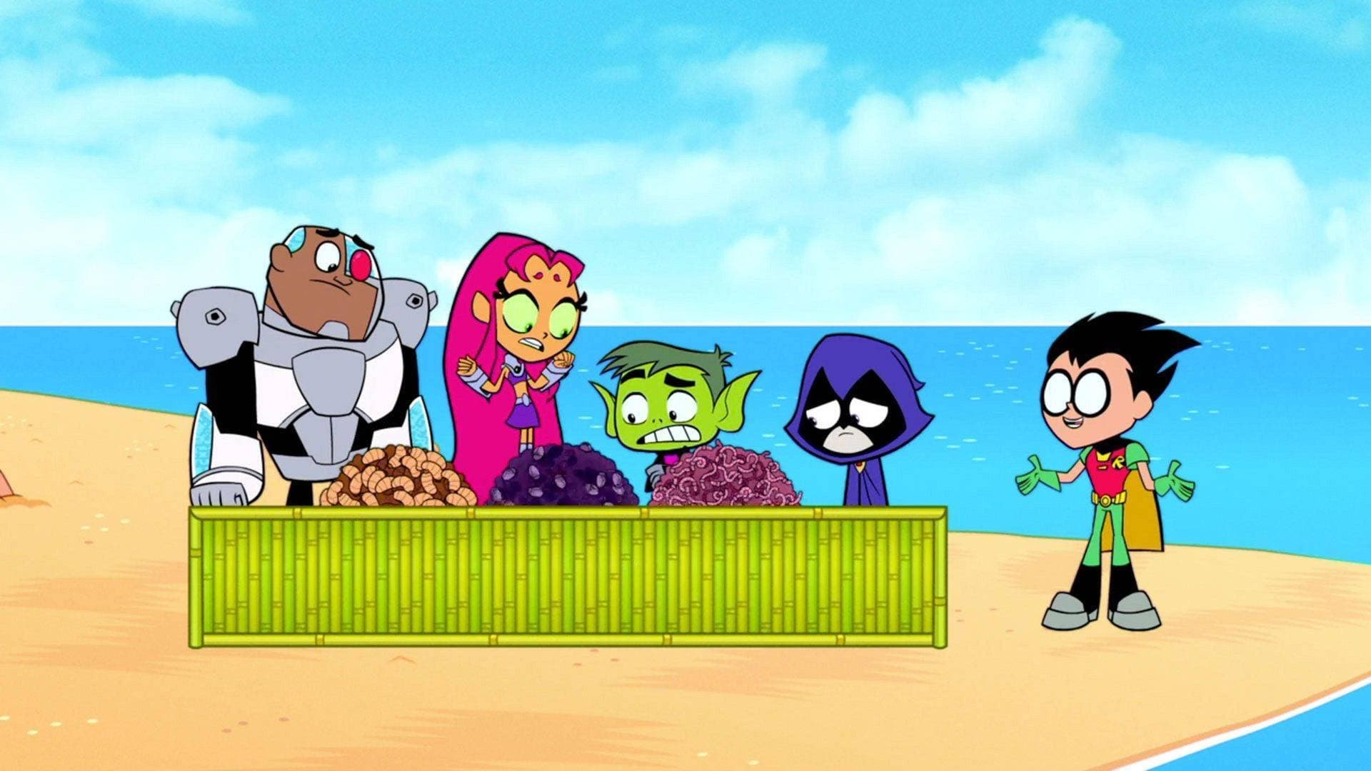 Teen Titans Go! Season 3 :Episode 42  Island Adventures (2): Pure Protein