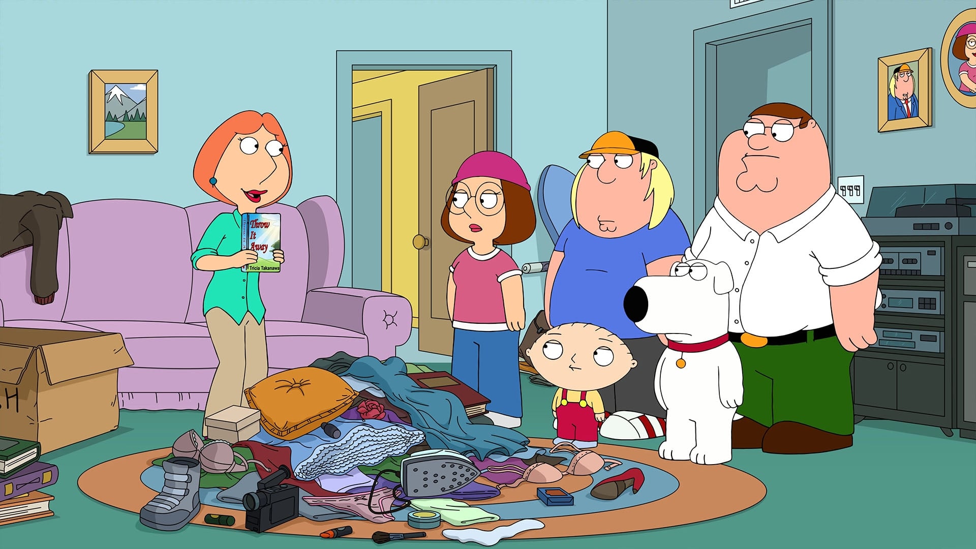Family Guy Season 17 :Episode 18  Throw It Away