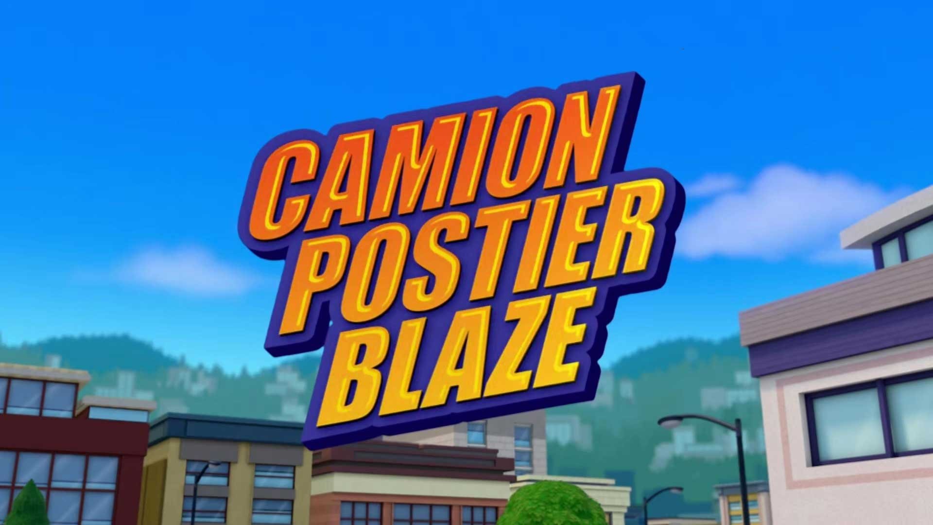 Blaze et les Monster Machines - Camion postier Blaze