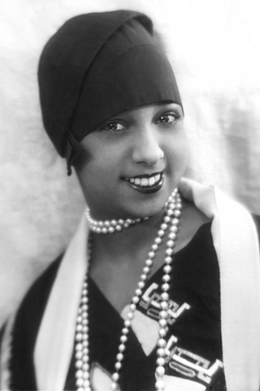 et billede af Josephine Baker