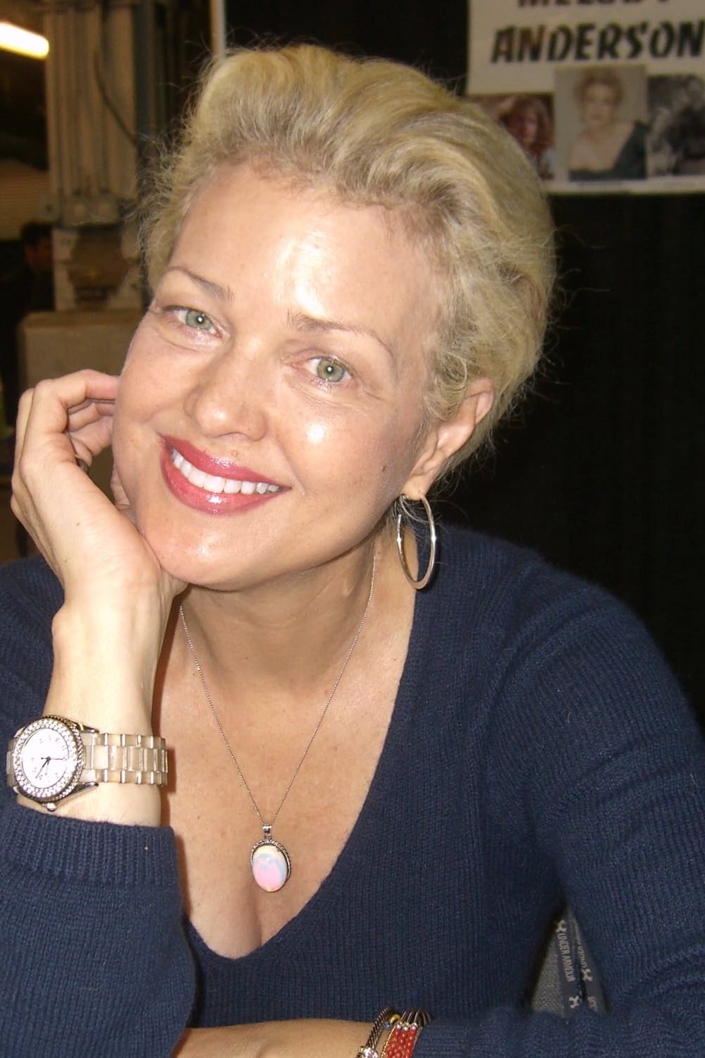 Images of Melody Anderson.