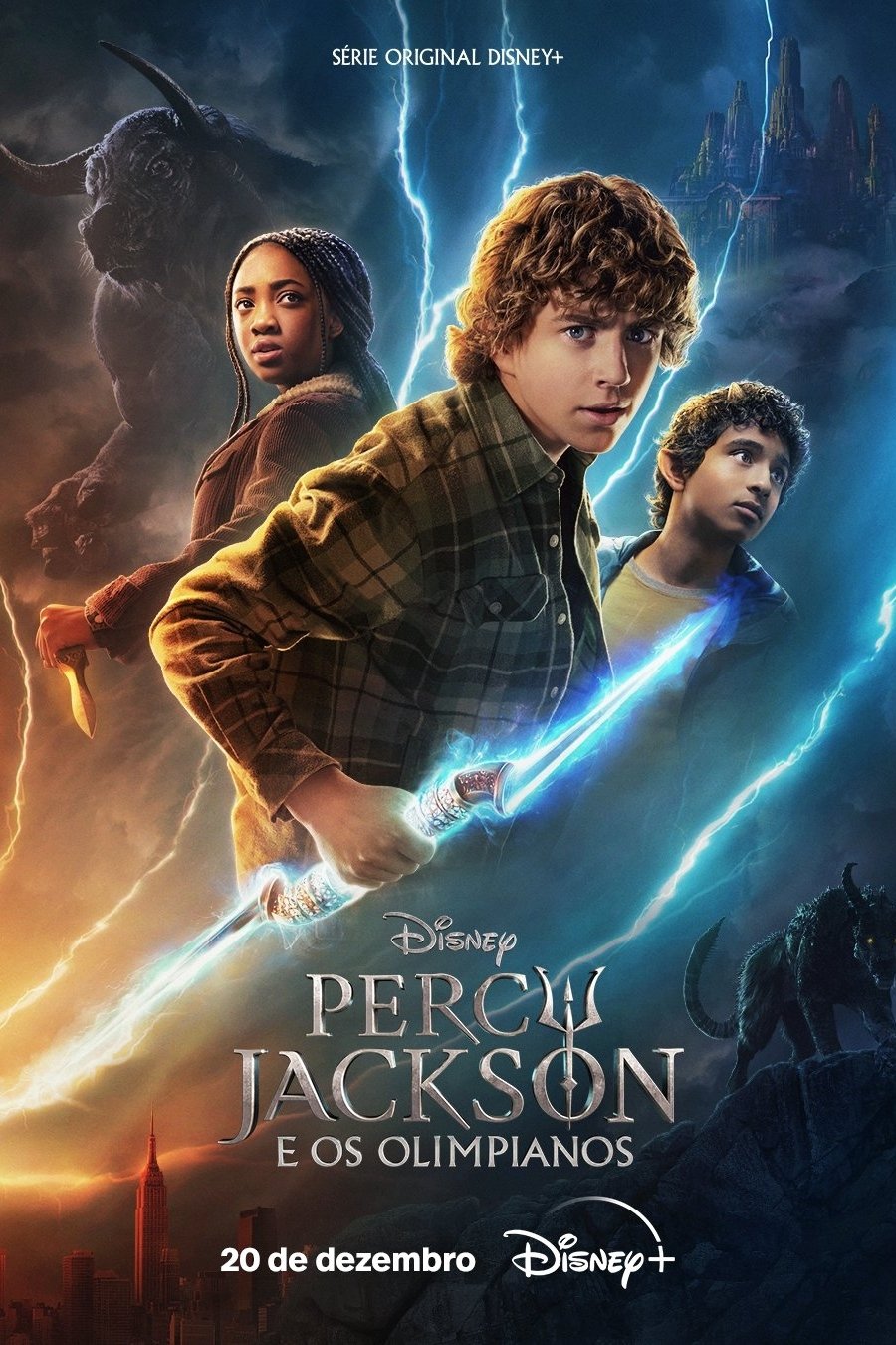Capa da série Percy Jackson e os Olimpianos