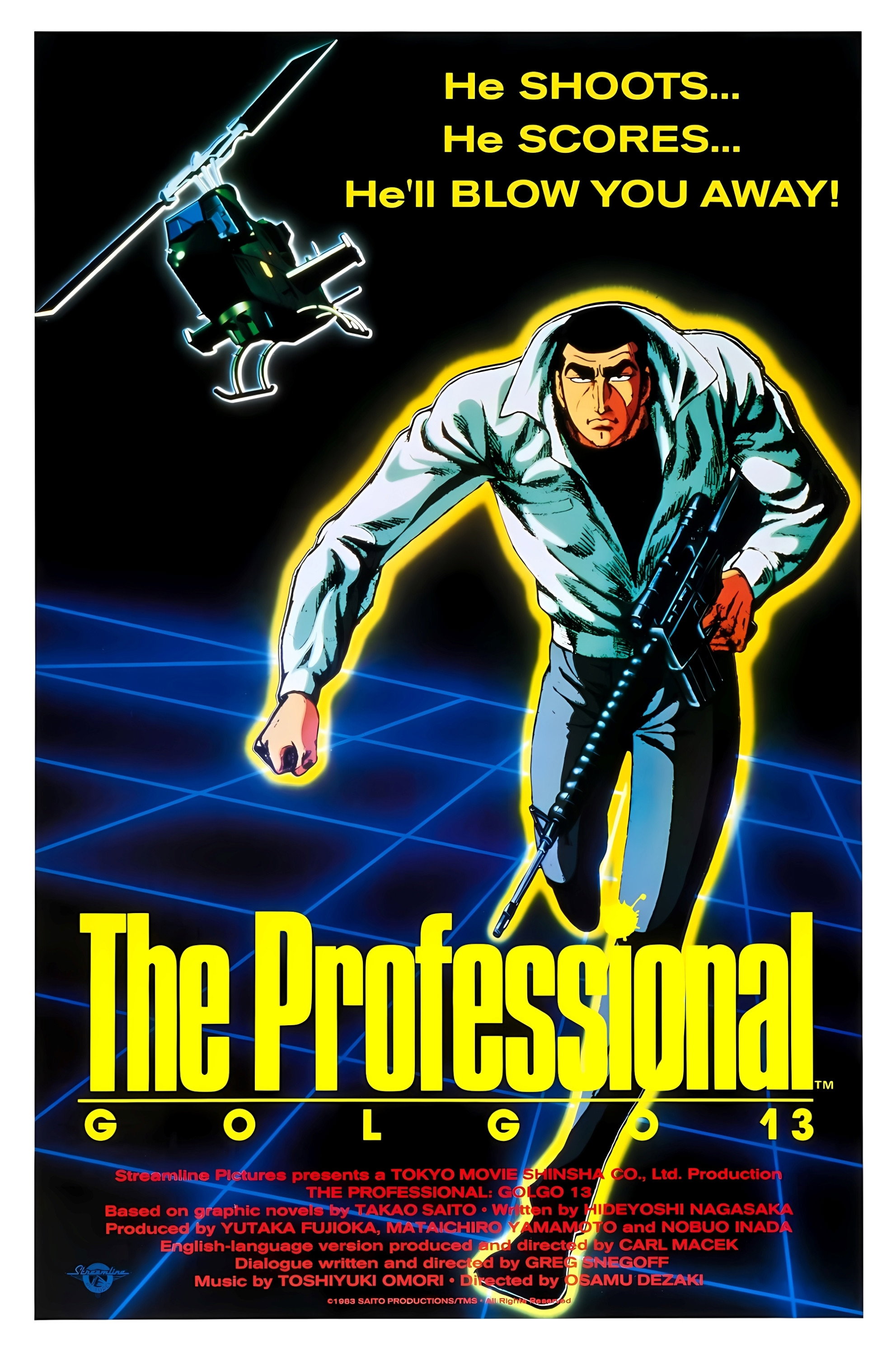 Golgo 13 The Professional 1983 Posters The Movie Database TMDB 