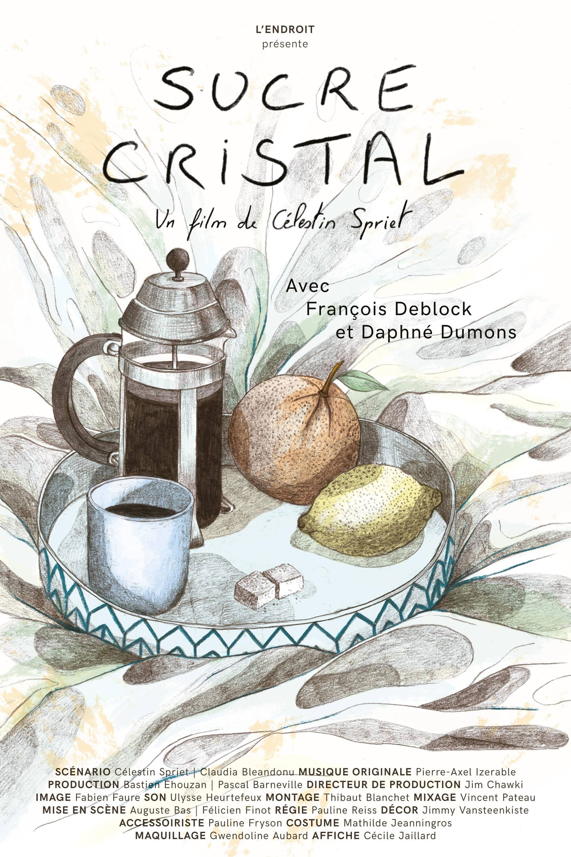 Plakat, der markedsfører Sucre Cristal