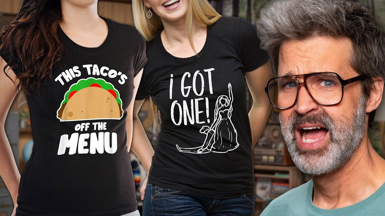 Good Mythical Morning Season 0 :Episode 2754  Ranking Cringey Bachelorette Shirts