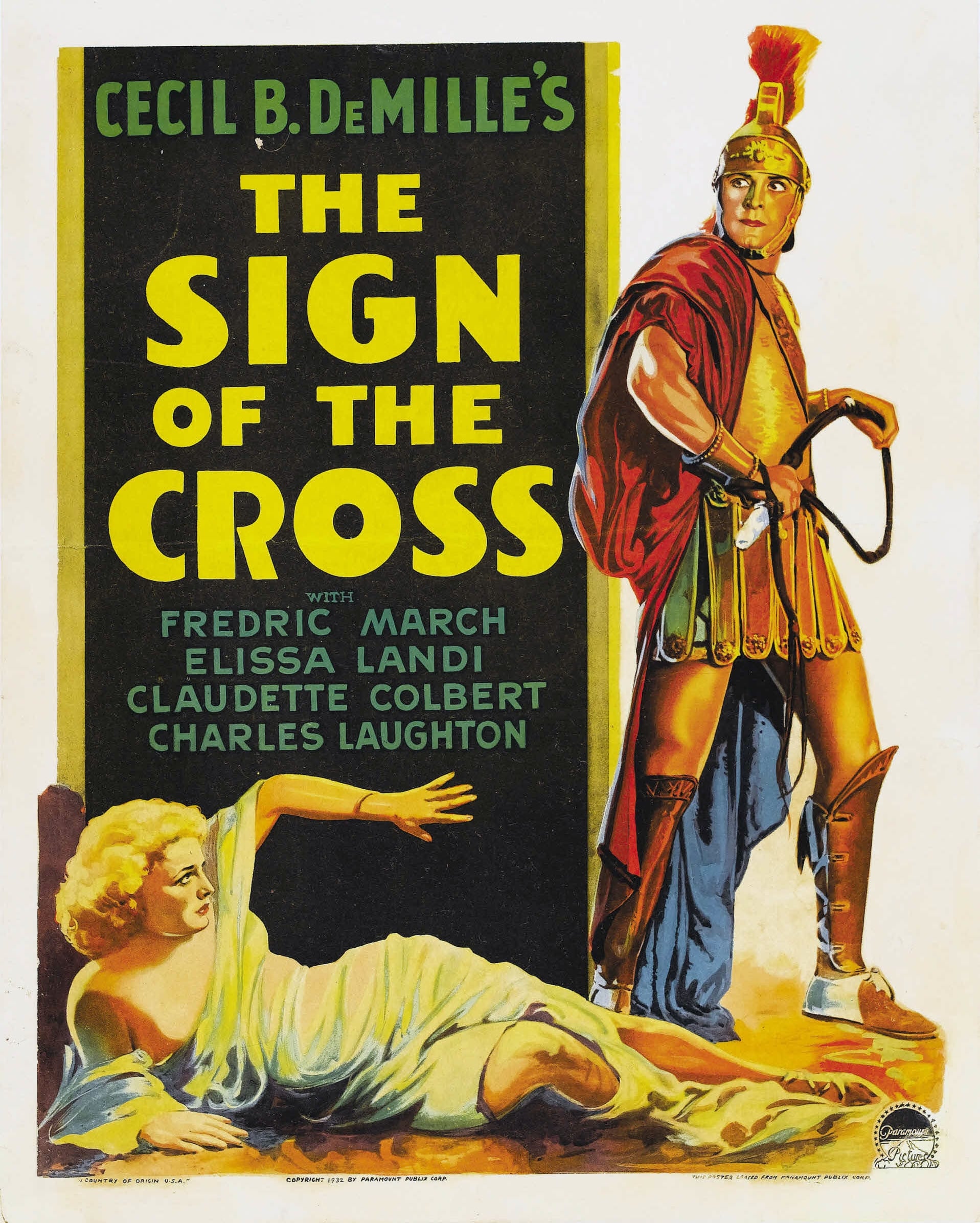 The Sign of the Cross (1932) - Posters — The Movie Database (TMDb)