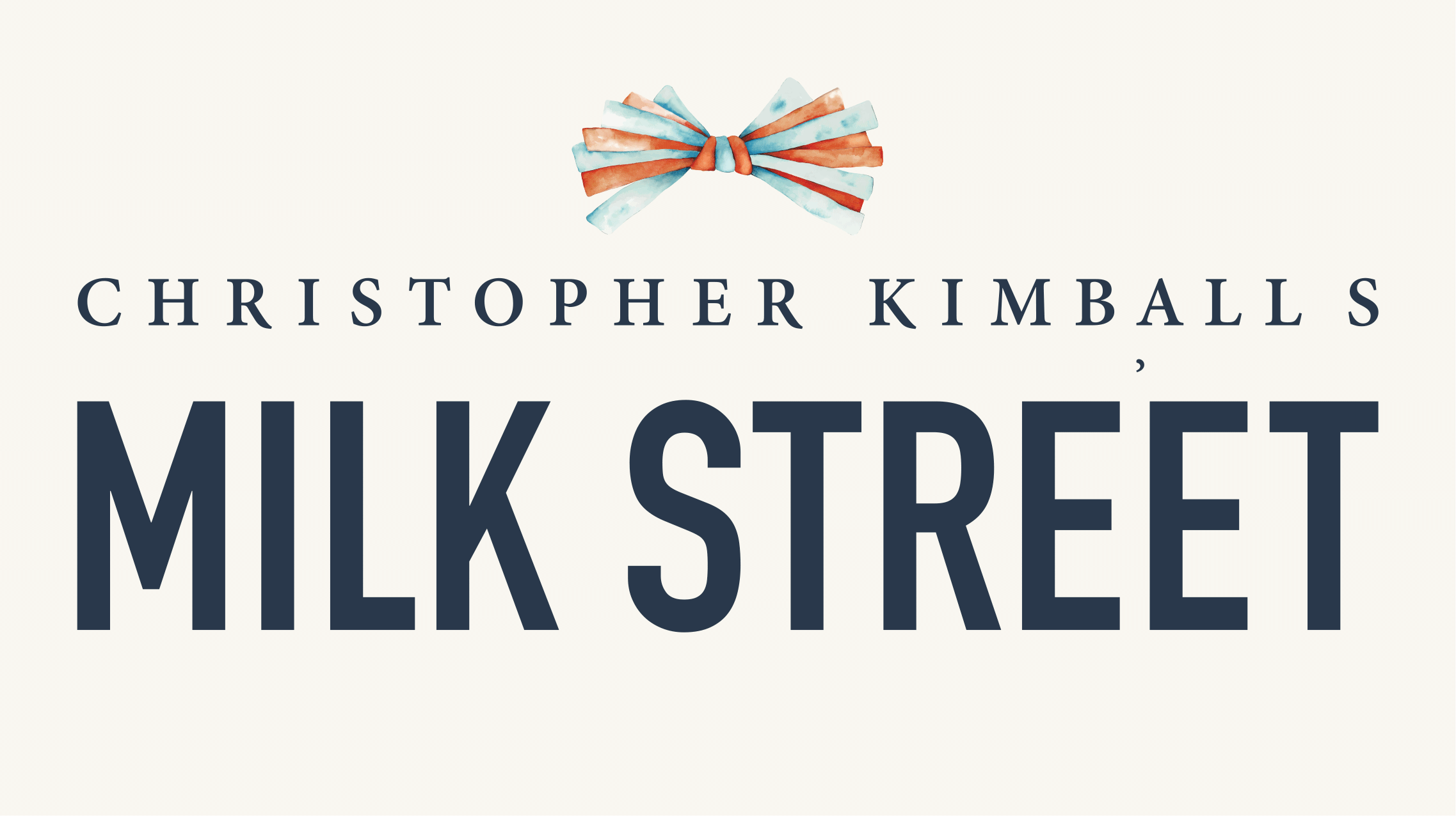 Christopher Kimball's Milk Street Television Logo