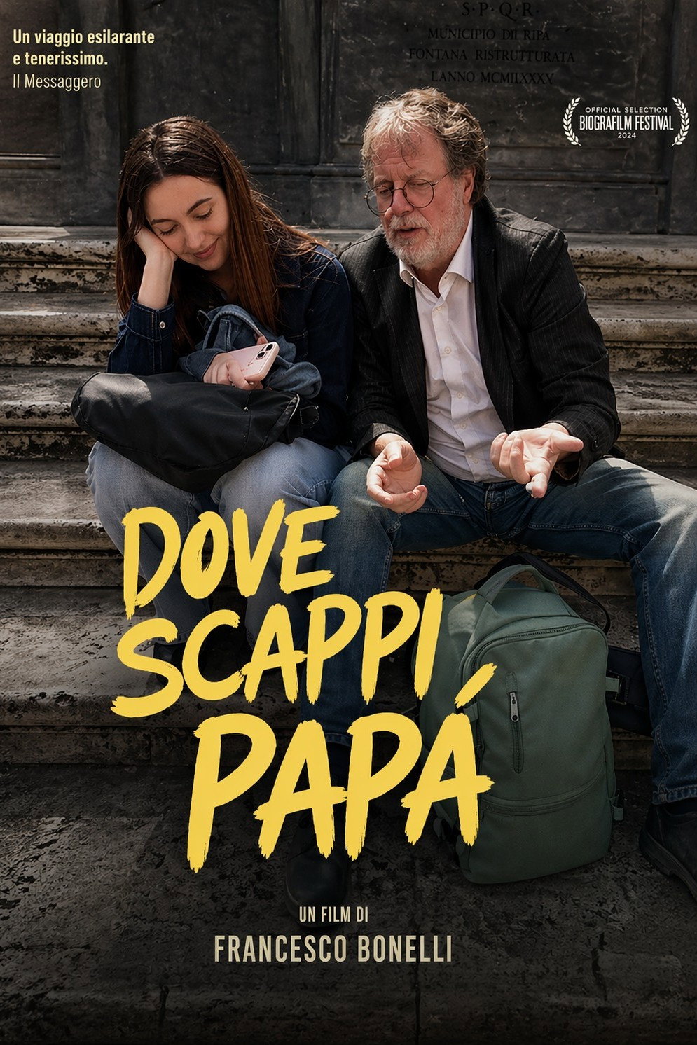 Dove scappi papà?