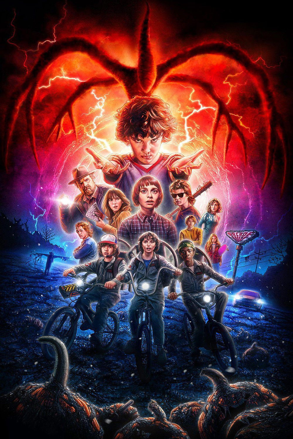 ストレンジャーです。ポスター ストレンジャー・シングス 未知の世界 (TV Series 2016- ) - ポスター