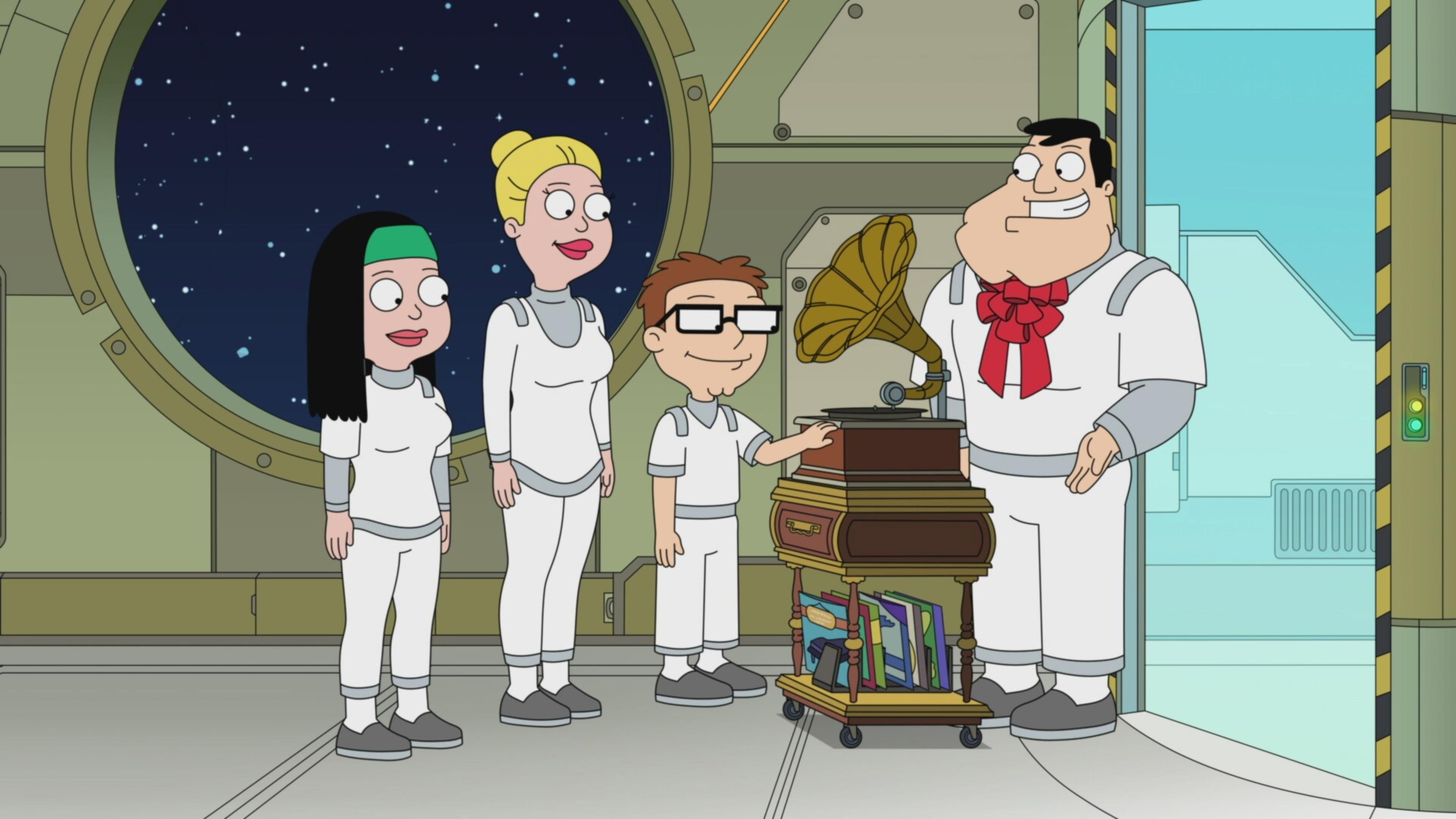 American Dad! Season 22 :Episode 13  Tales from the Outer Frontier