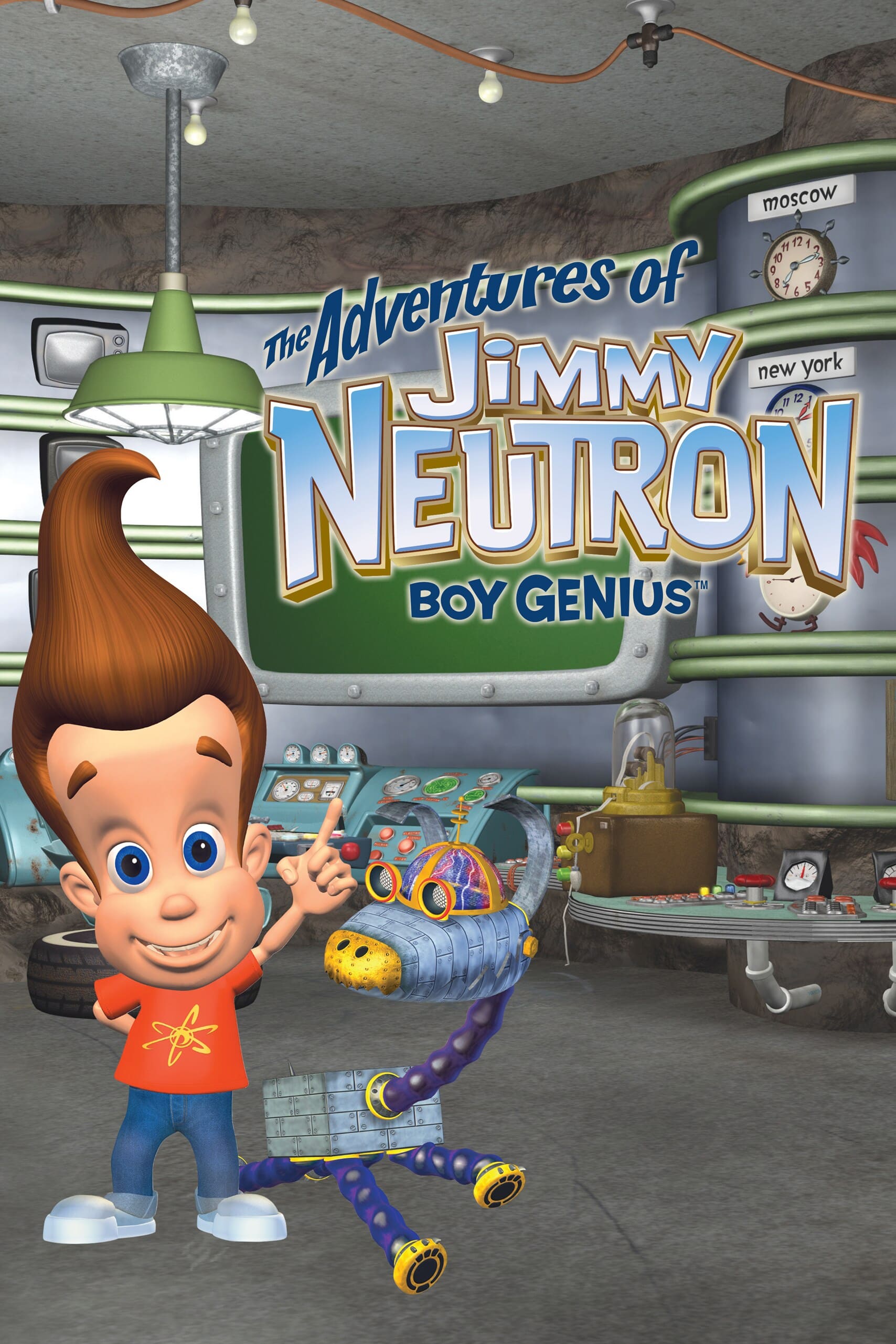 Artwork de la saison 1 de Les Aventures de Jimmy Neutron, un garçon génial