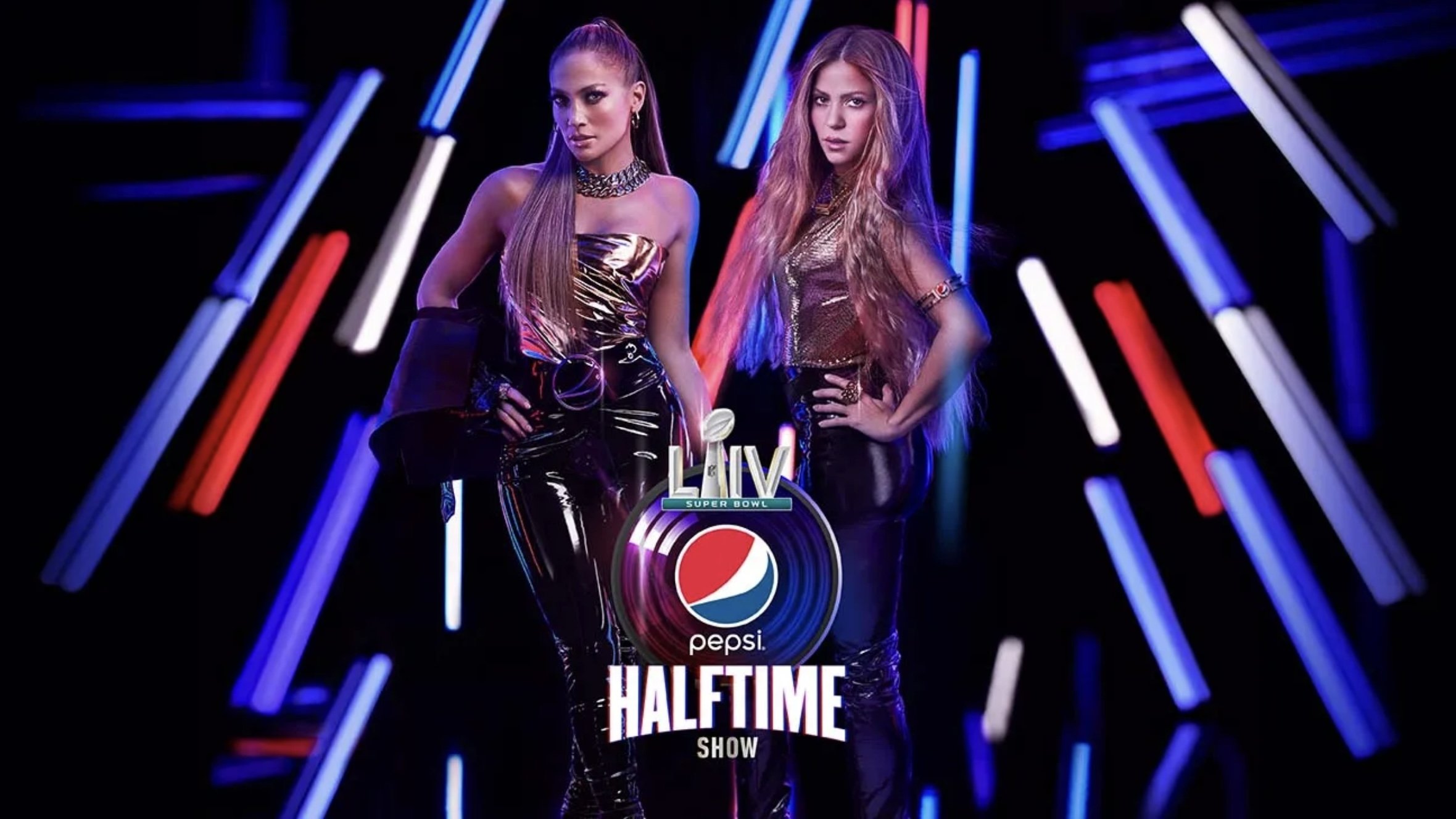Shakira & Jennifer Lopez’s Super Bowl LIV Halftime Show background