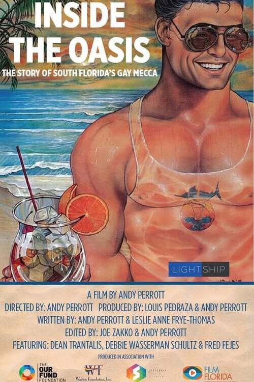 Plakat, der markedsfører Inside the Oasis: The Story of South Florida's Gay Mecca