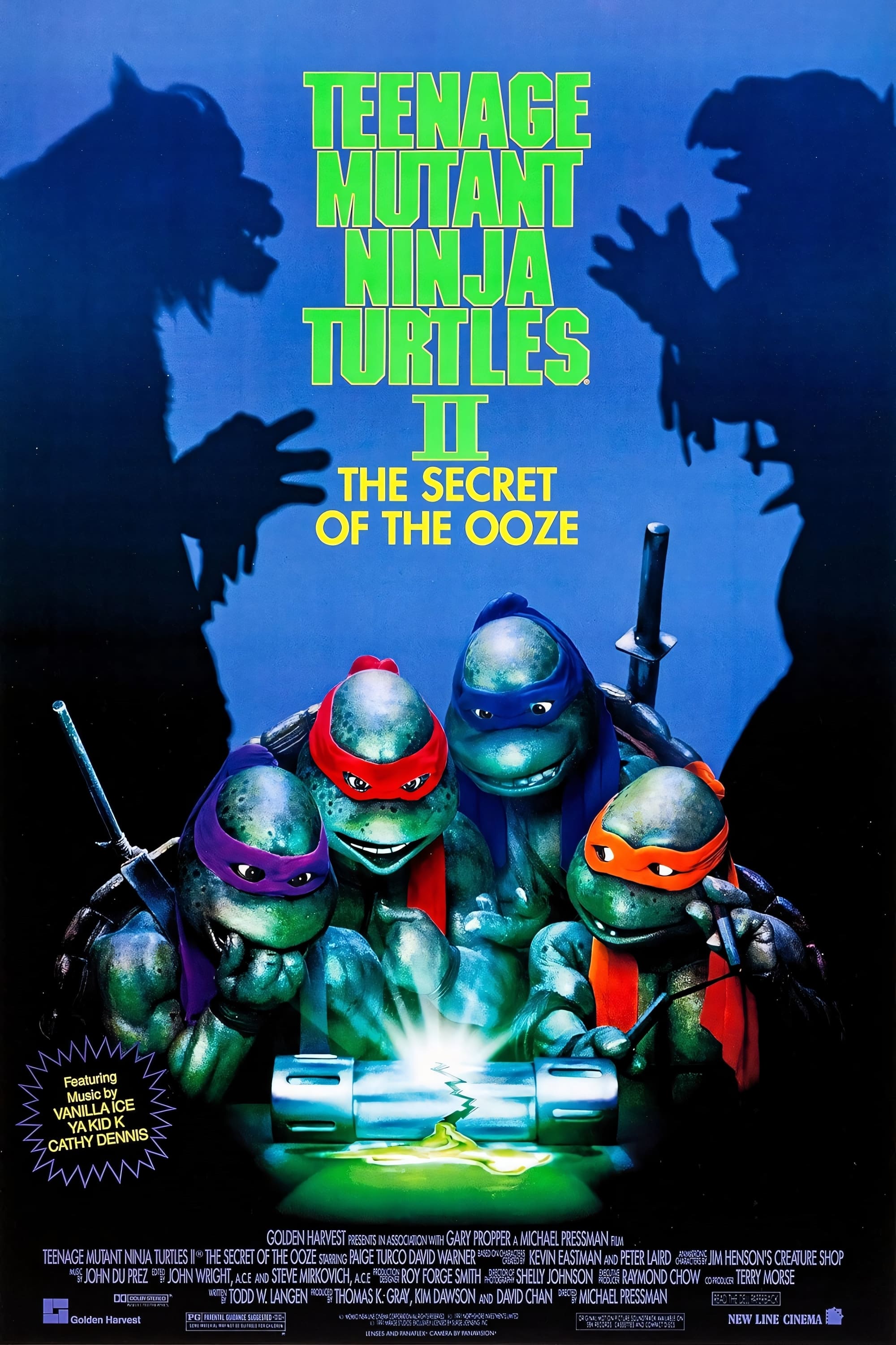 Teenage Mutant Ninja Turtles II: The Secret of the Ooze