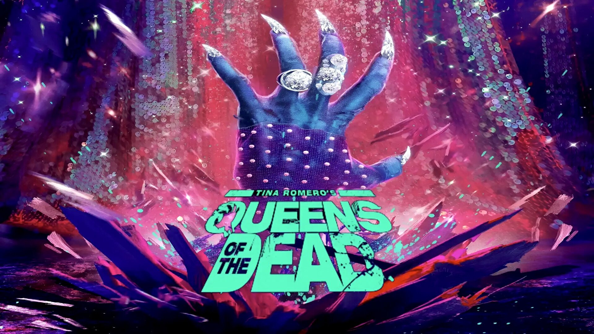 Queens of the Dead backdrop