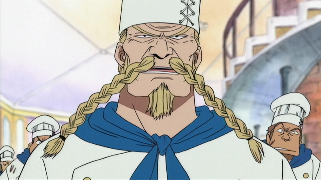 One Piece Season 1 :Episode 23  Protect Baratie! The Great Pirate, Red Foot Zeff!