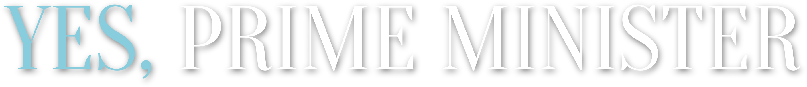 Yes, Prime Minister Logo