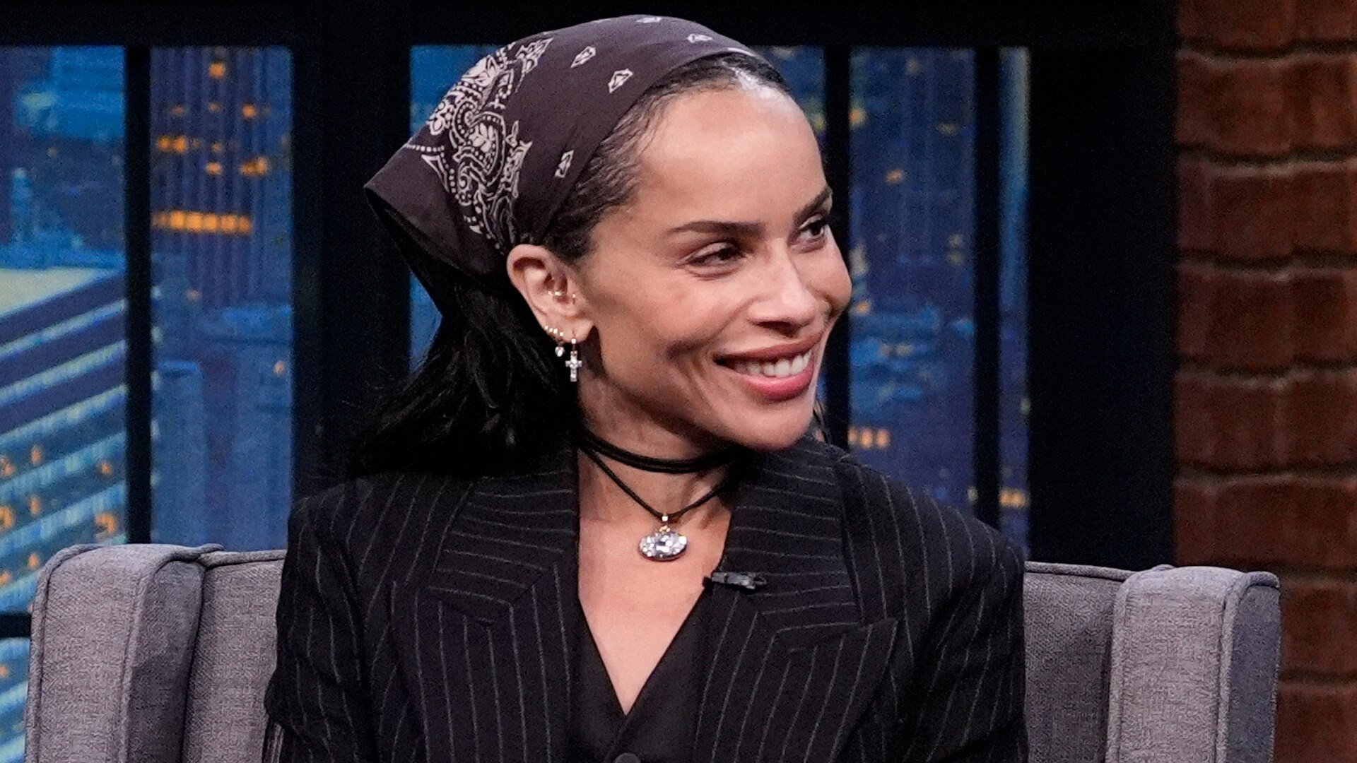 Late Night with Seth Meyers Season 12 :Episode 128  Zo&euml; Kravitz, Ariana Madix, Chef Josh Capon