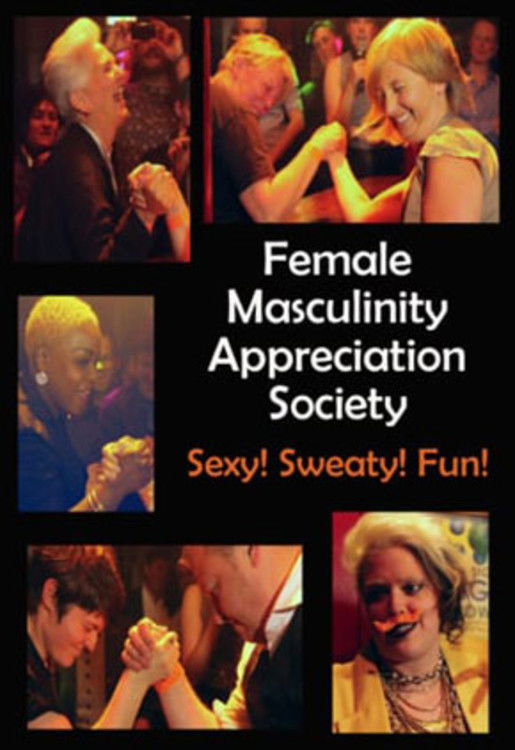 Female Masculinity Appreciation Society Poster