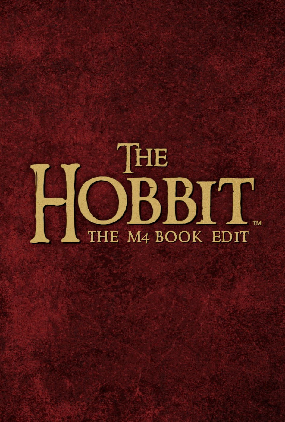 The Hobbit: The M4 Book Edit (null) movie poster