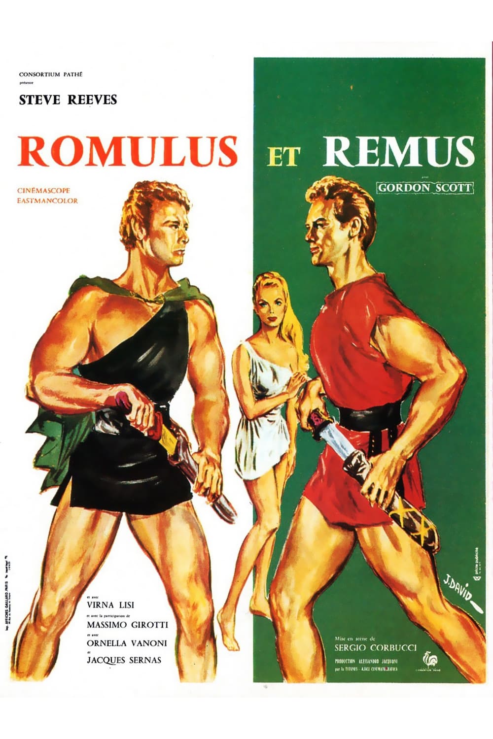 Affiche du film Romulus et Rémus 135582