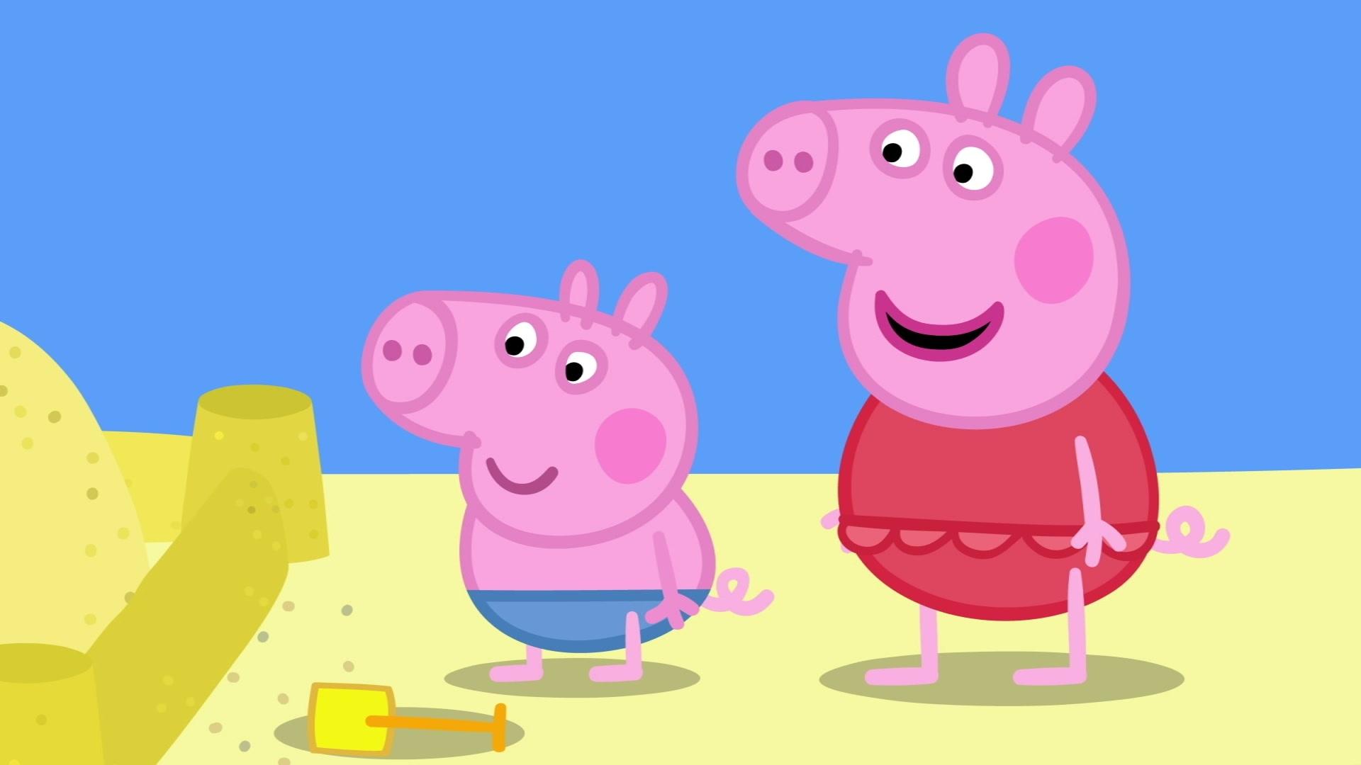 Peppa Pig Season 6 :Episode 52  The Sand Castle