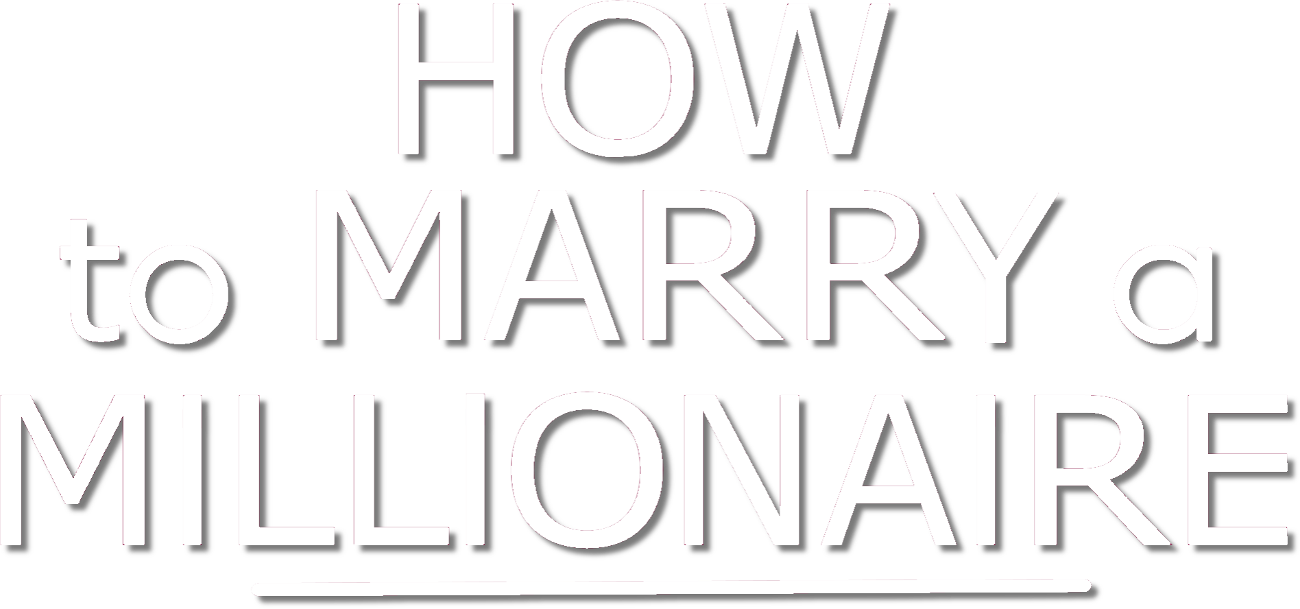 How to Marry a Millionaire Logo