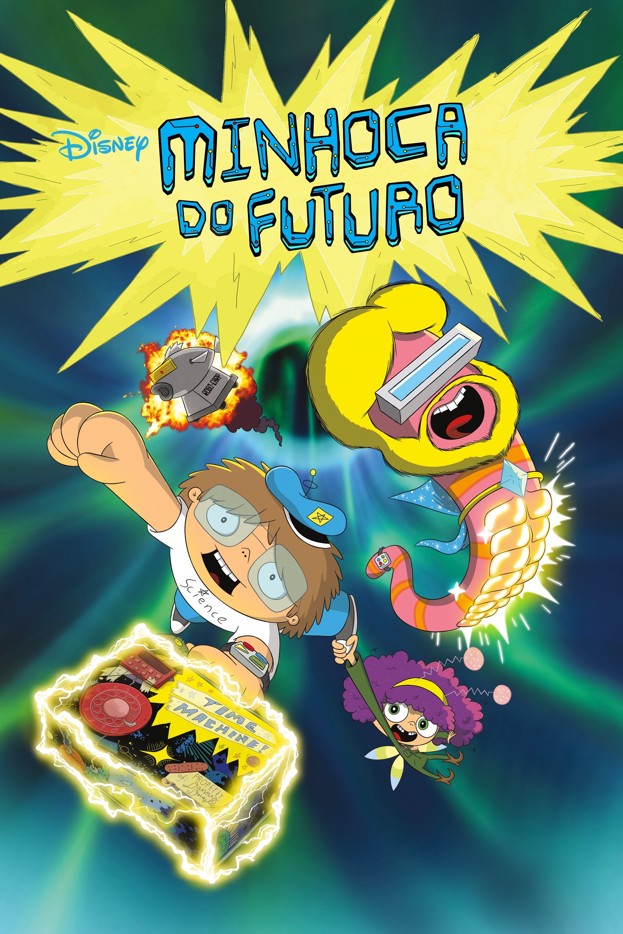Capa da série Minhoca do Futuro