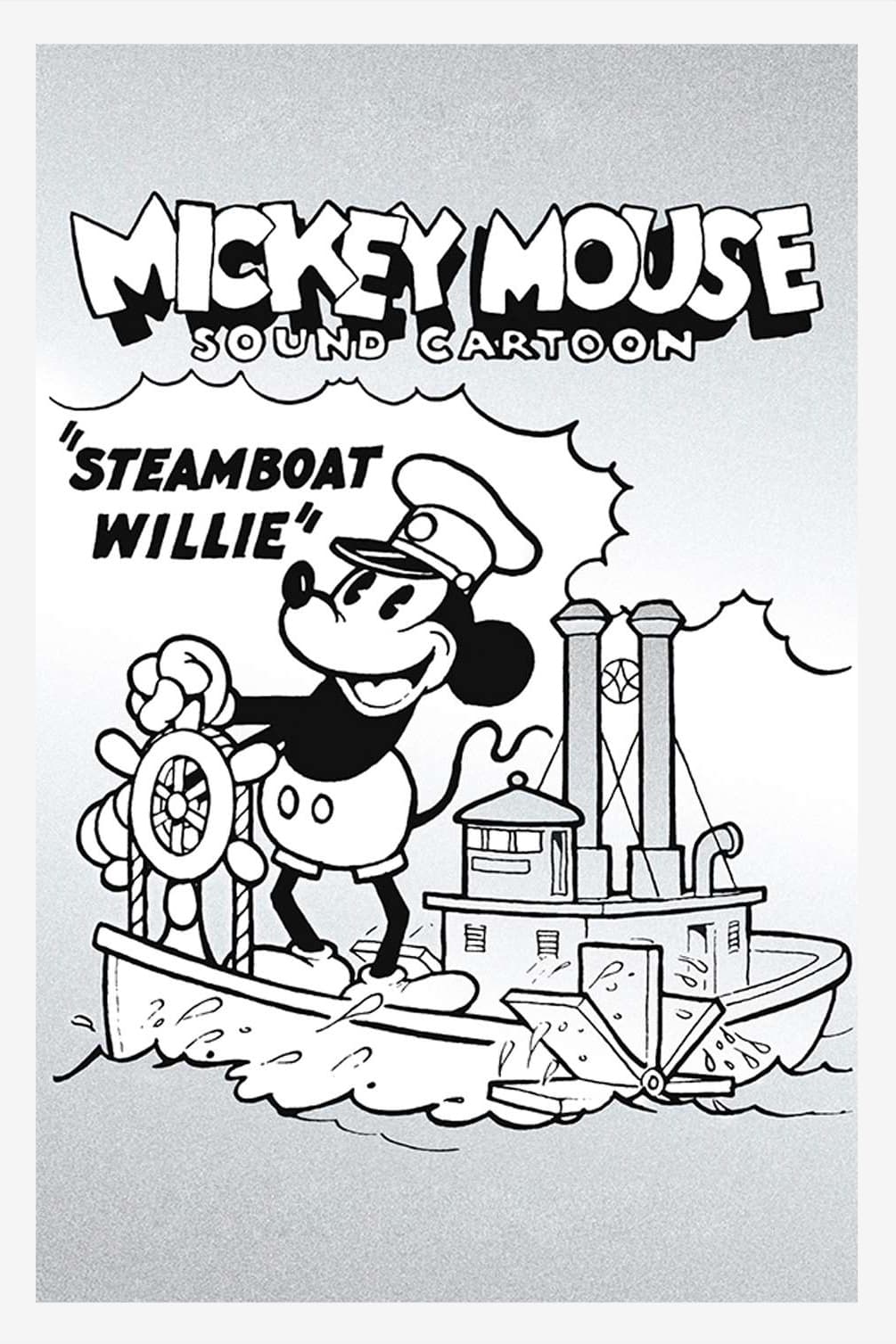 Steamboat Willie Poster