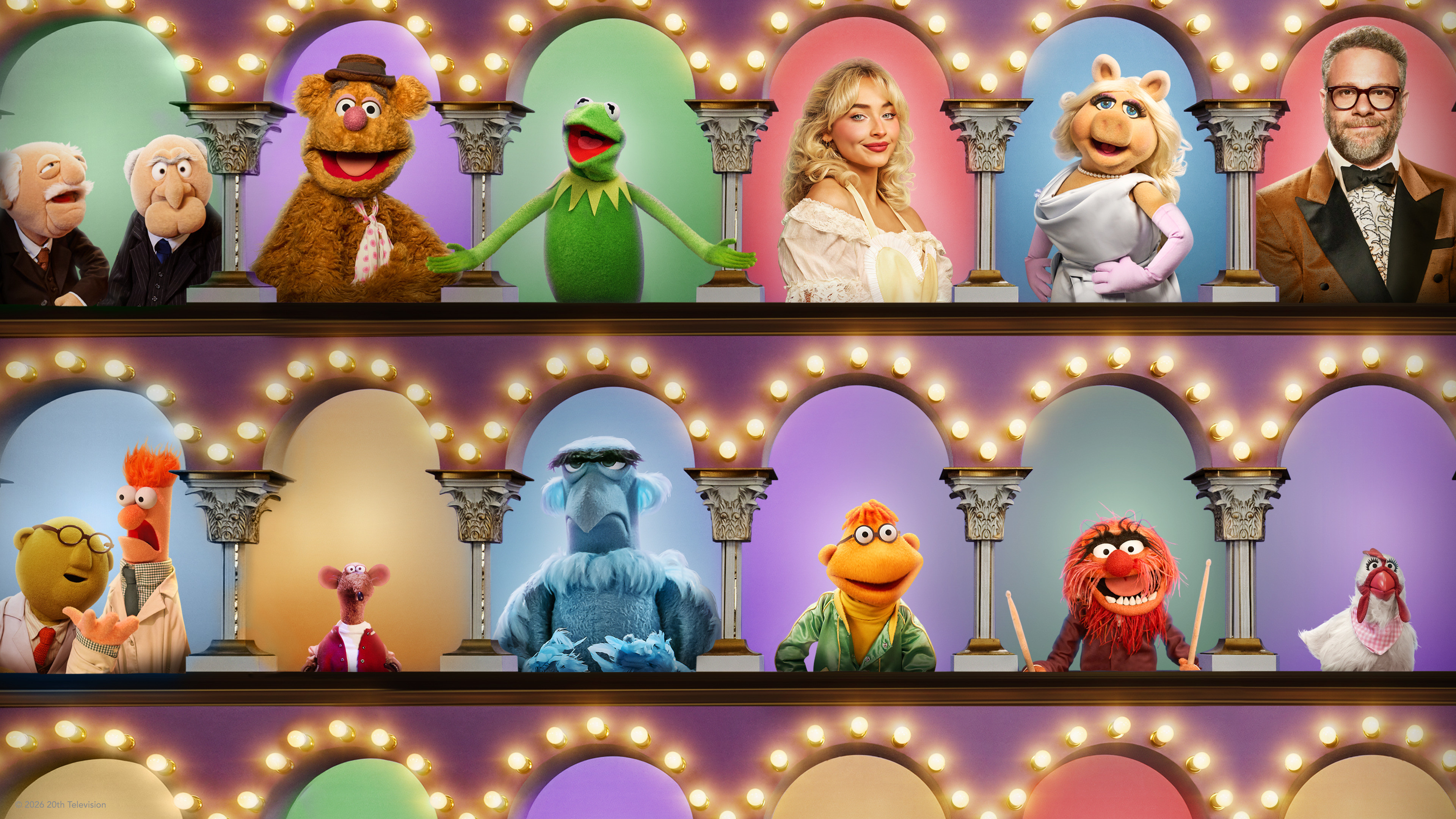 The Muppet Show backdrop