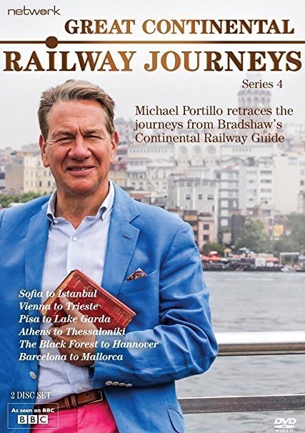Capa da 4º temporada da série Great Continental Railway Journeys