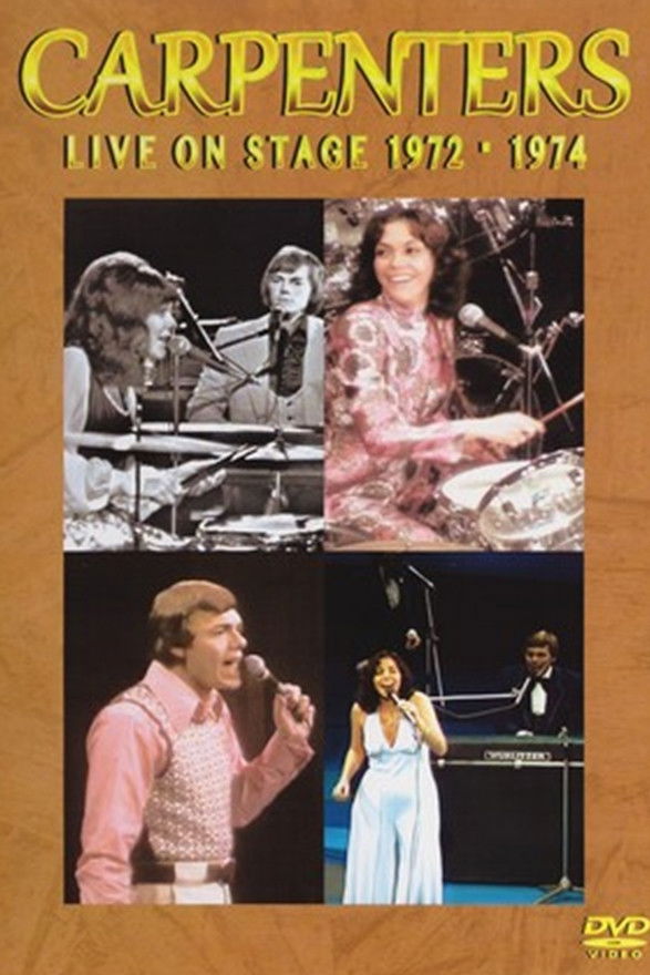 Carpenters Live On Stage 1972-1974 Poster
