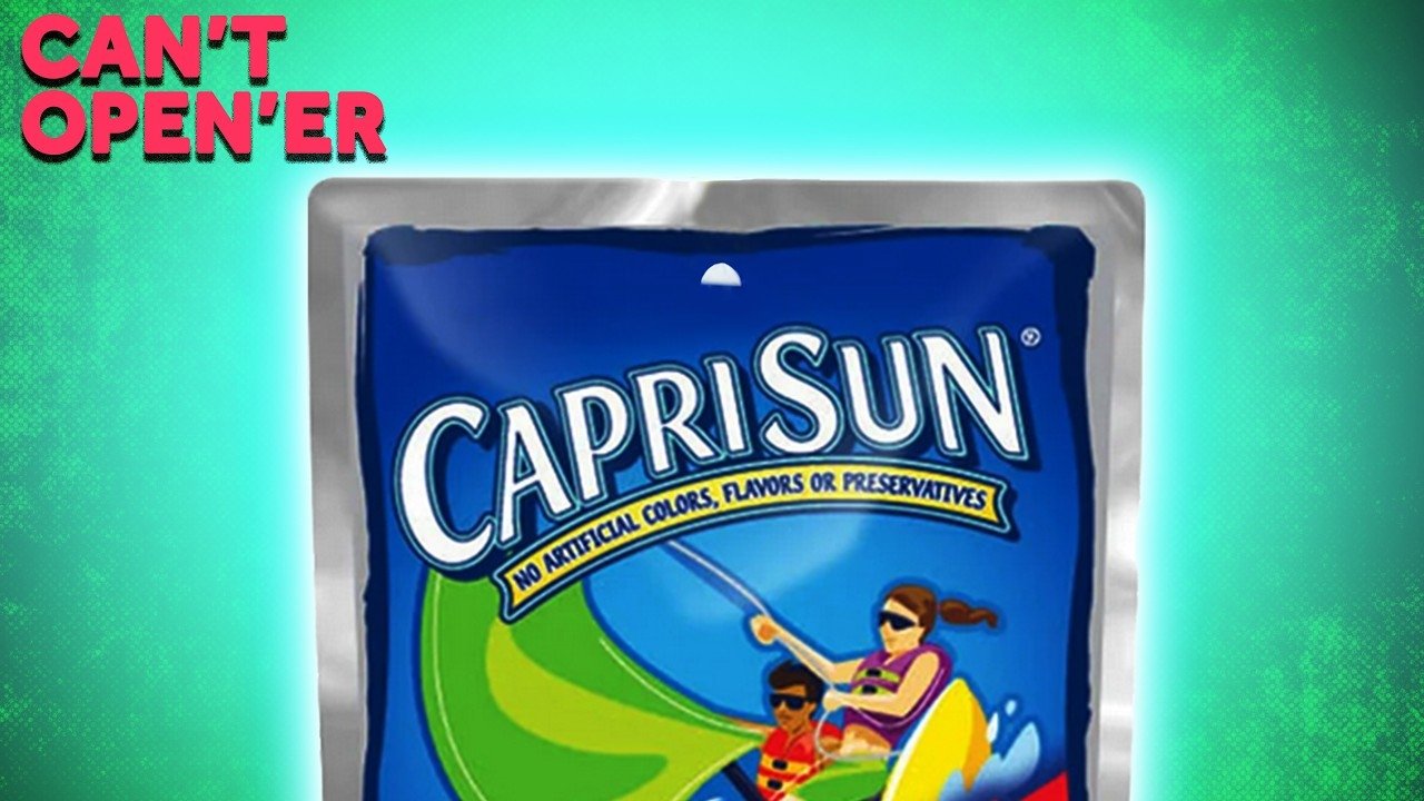 Weird History Food Season 3 :Episode 84  Why Is It So Hard To Open A Capri-Sun?