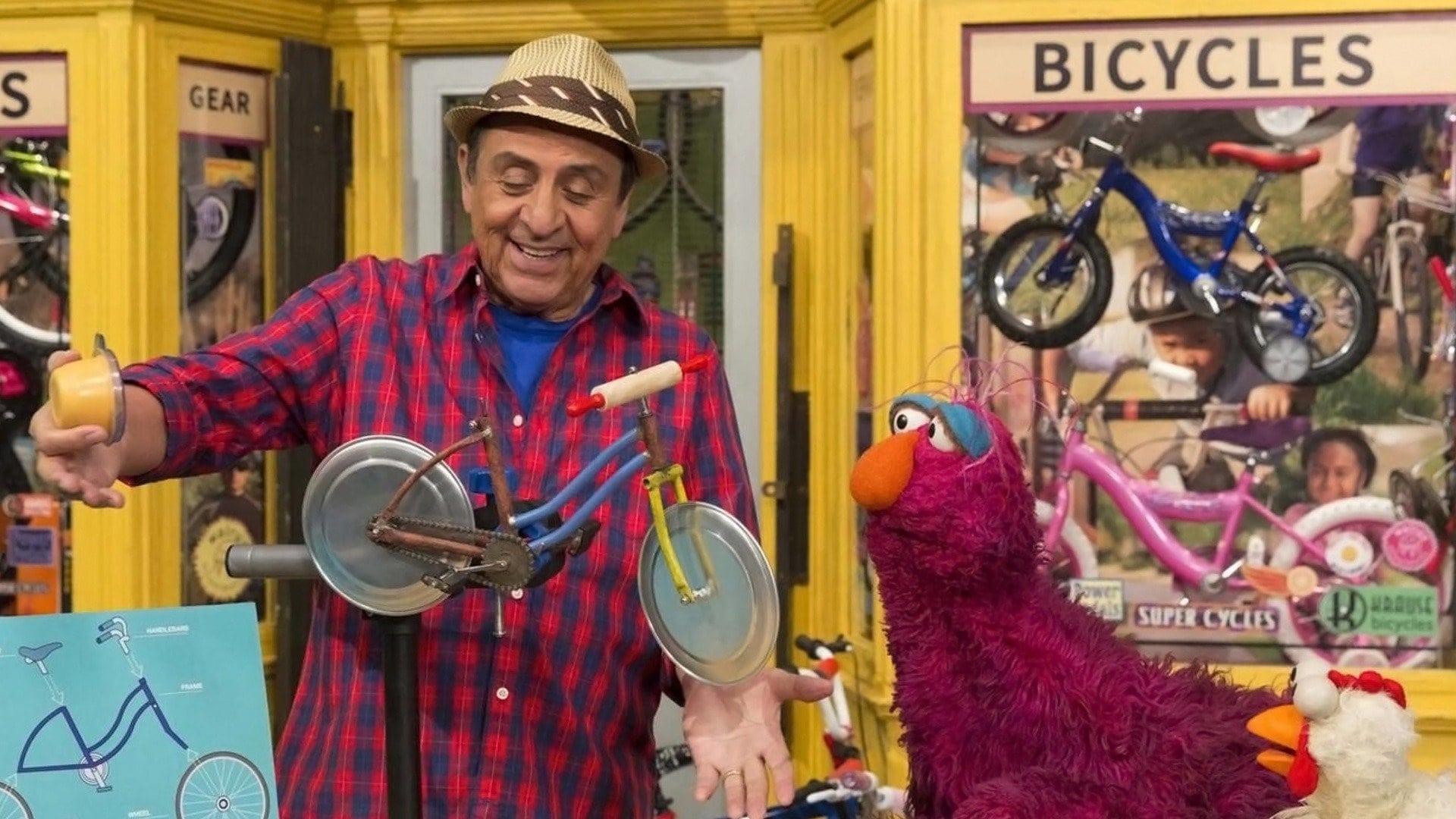 Sesame Street Season 45 :Episode 7  A Bicycle Built by Two