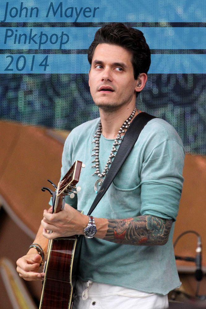 John Mayer - Pinkpop 2014, Landgraaf, Netherlands