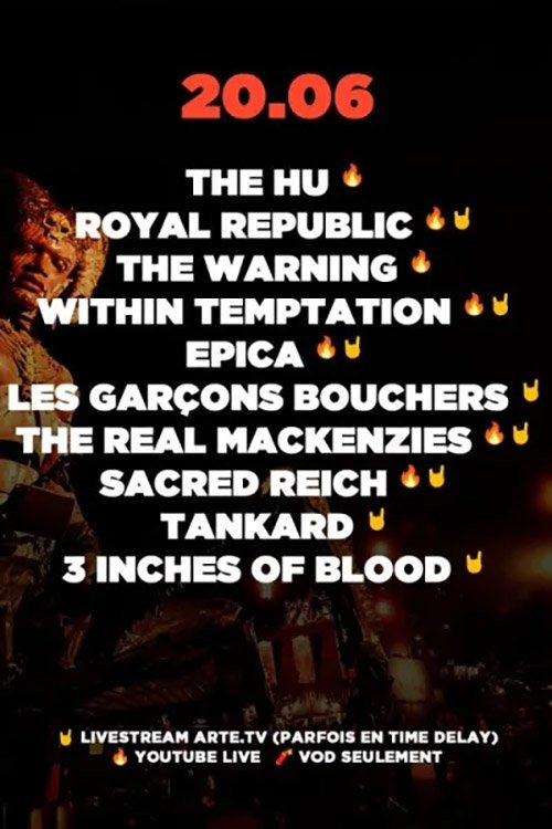 Hellfest 2025 - Day 2: Within Temptation, Epica, Royal Republic... (2025)