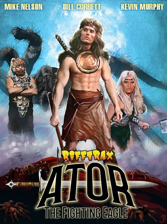 RiffTrax: Ator the Fighting Eagle on FREECABLE TV