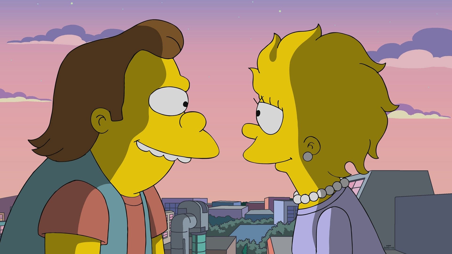 The Simpsons Season 34 :Episode 9  When Nelson Met Lisa