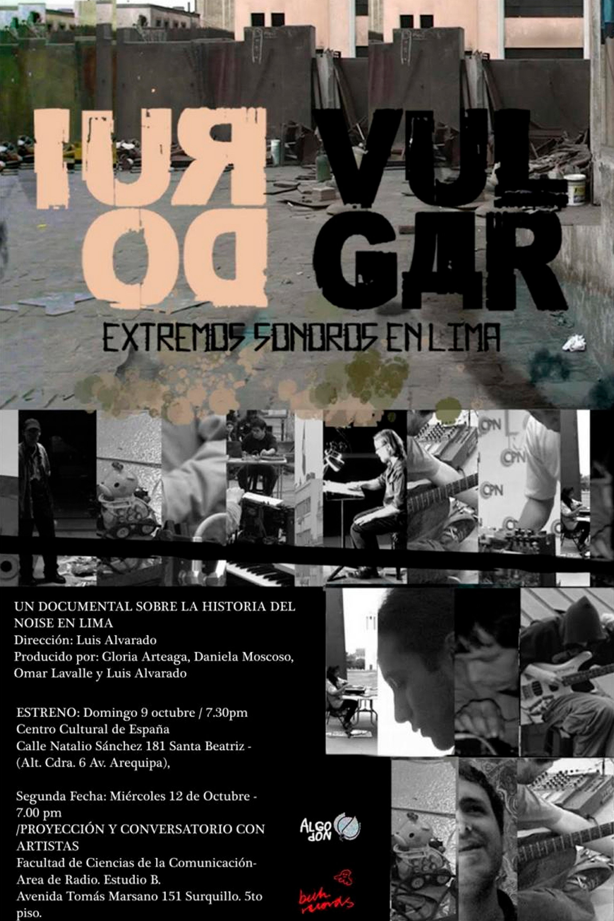 Poster for Ruido Vulgar, extremos sonoros en Lima