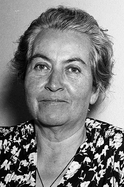et billede af Gabriela Mistral