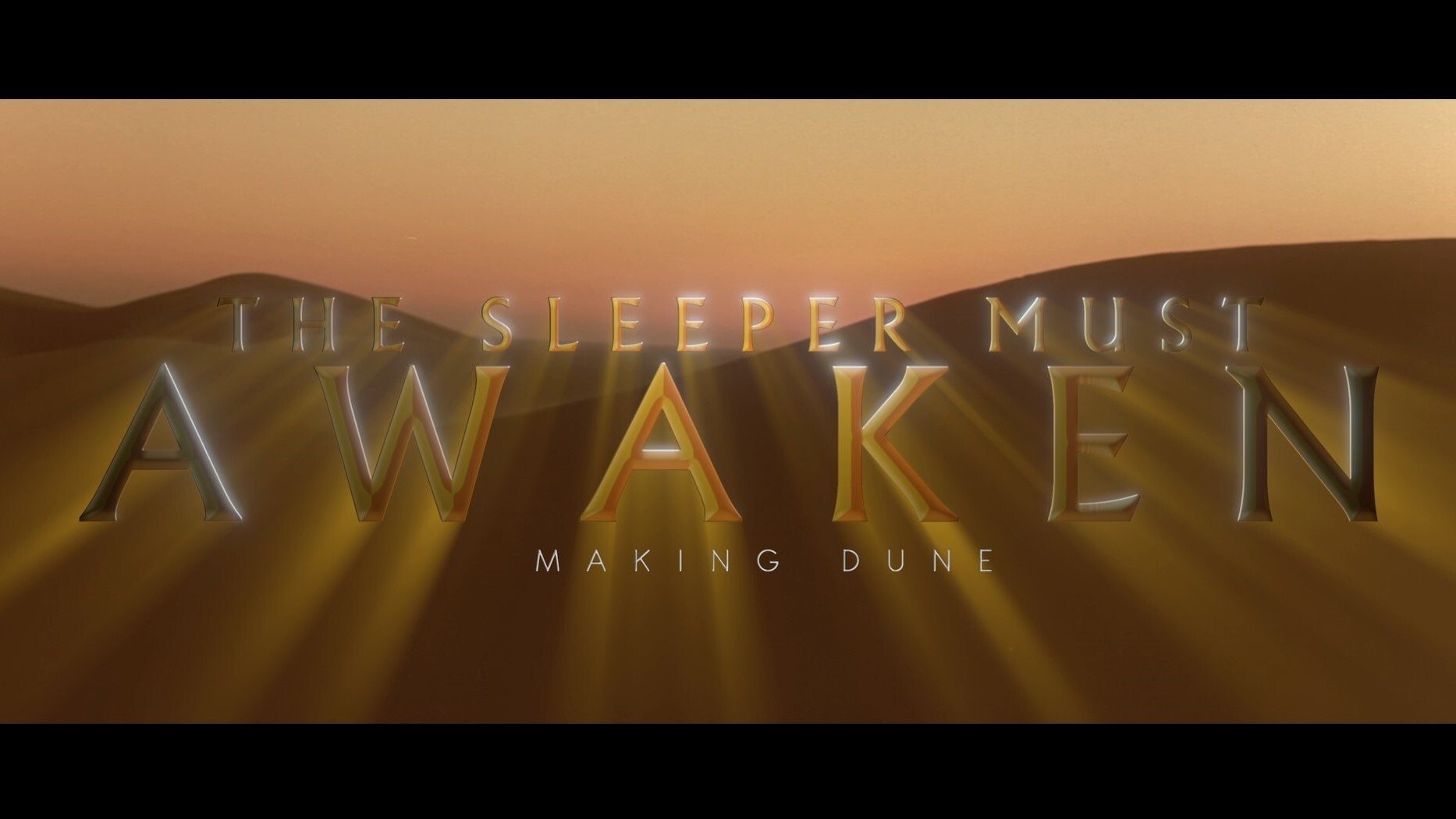 The Sleeper Must Awaken: Making Dune (2021)