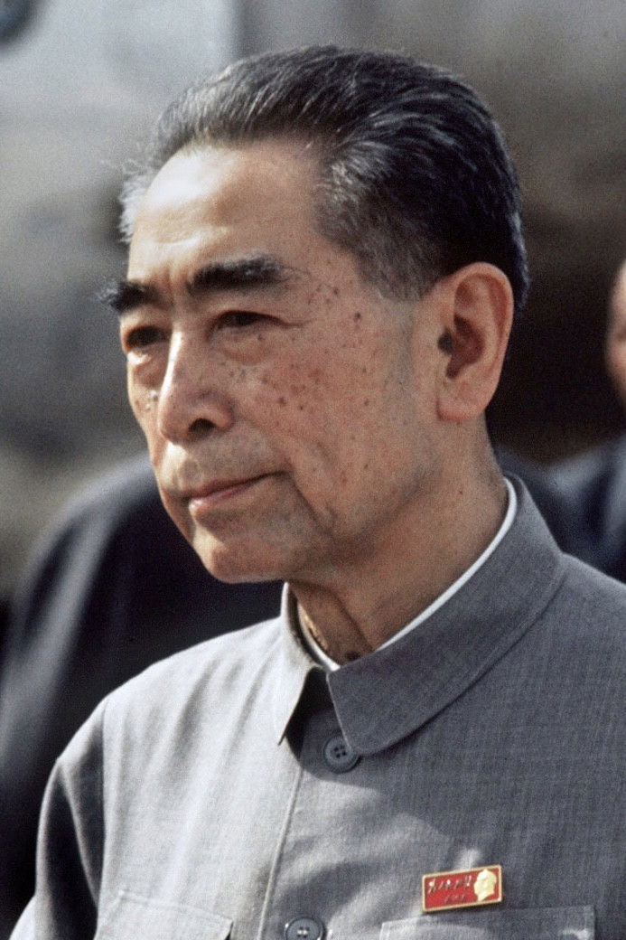 et billede af Zhou Enlai