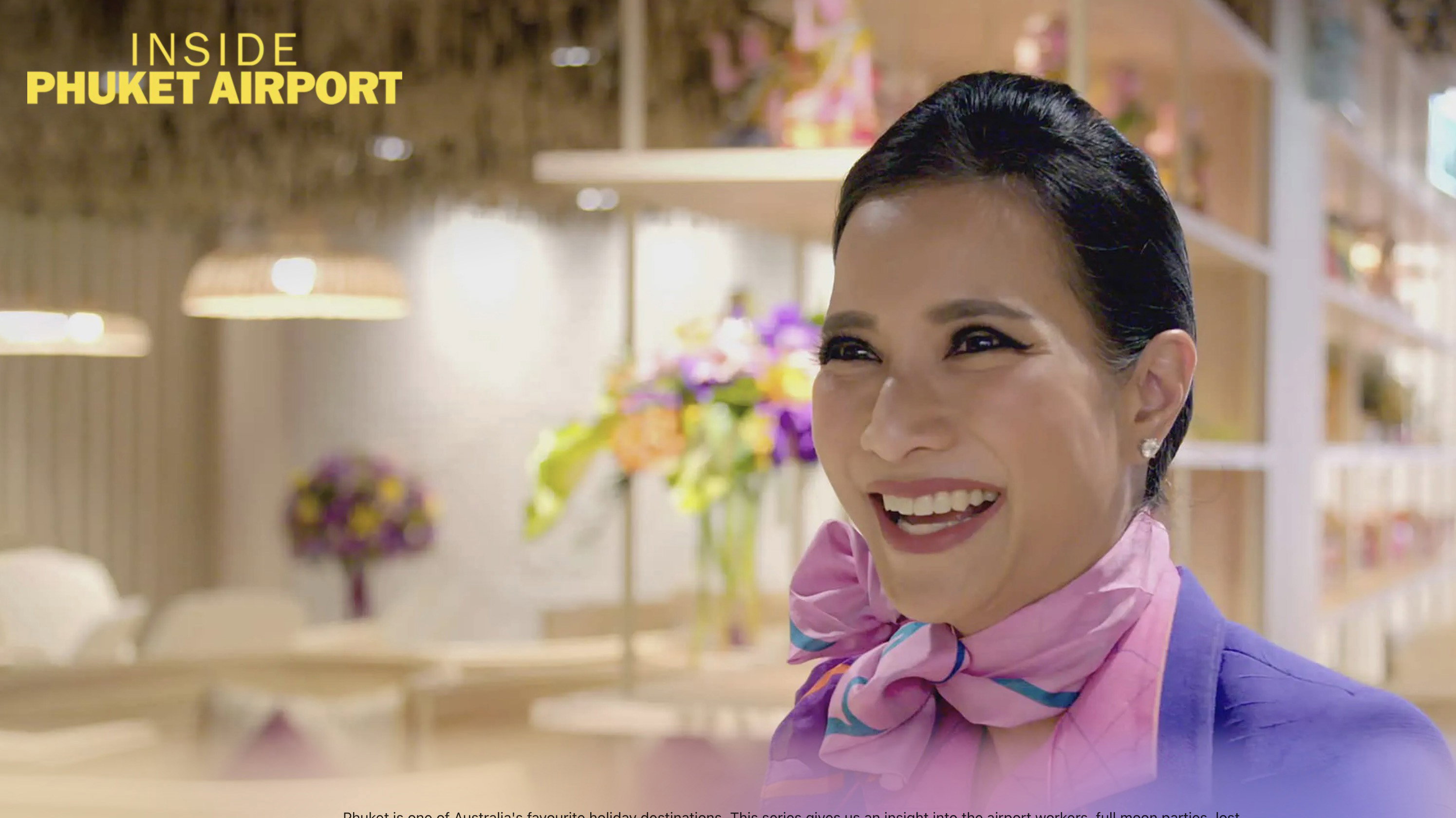 Inside Phuket Airport