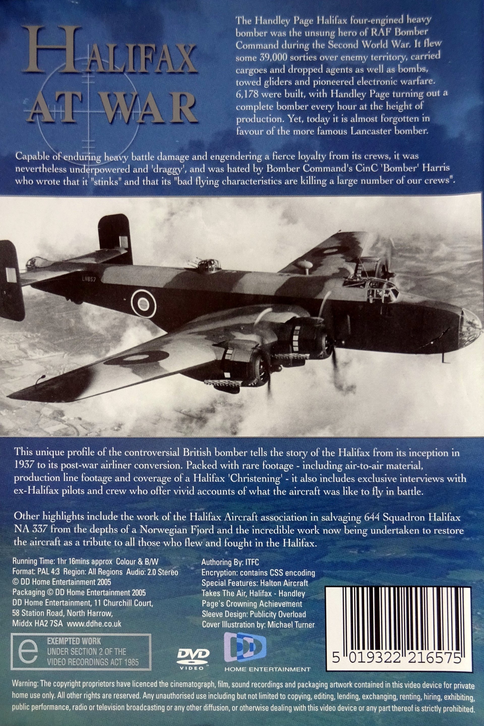 Halifax At War: Story of a Bomber
