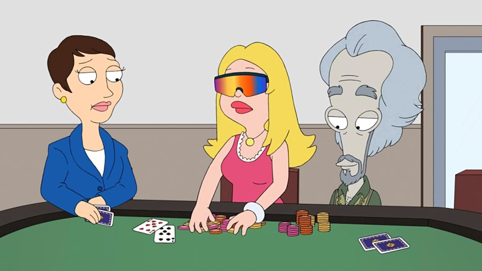 American Dad! Season 20 :Episode 20  The Pink Sphinx Holds Her Hearts on the Turn