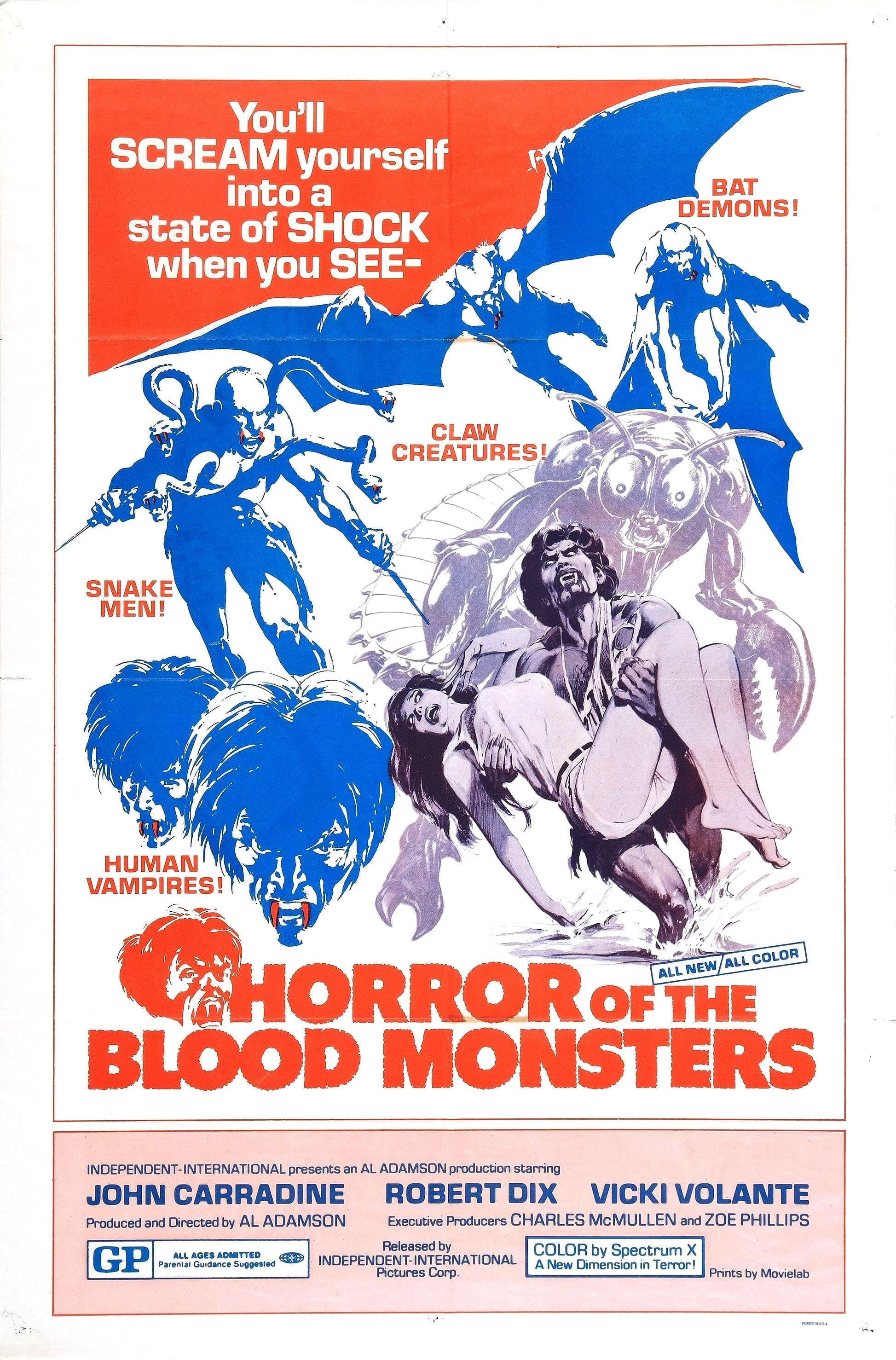 Horror of the Blood Monsters streaming