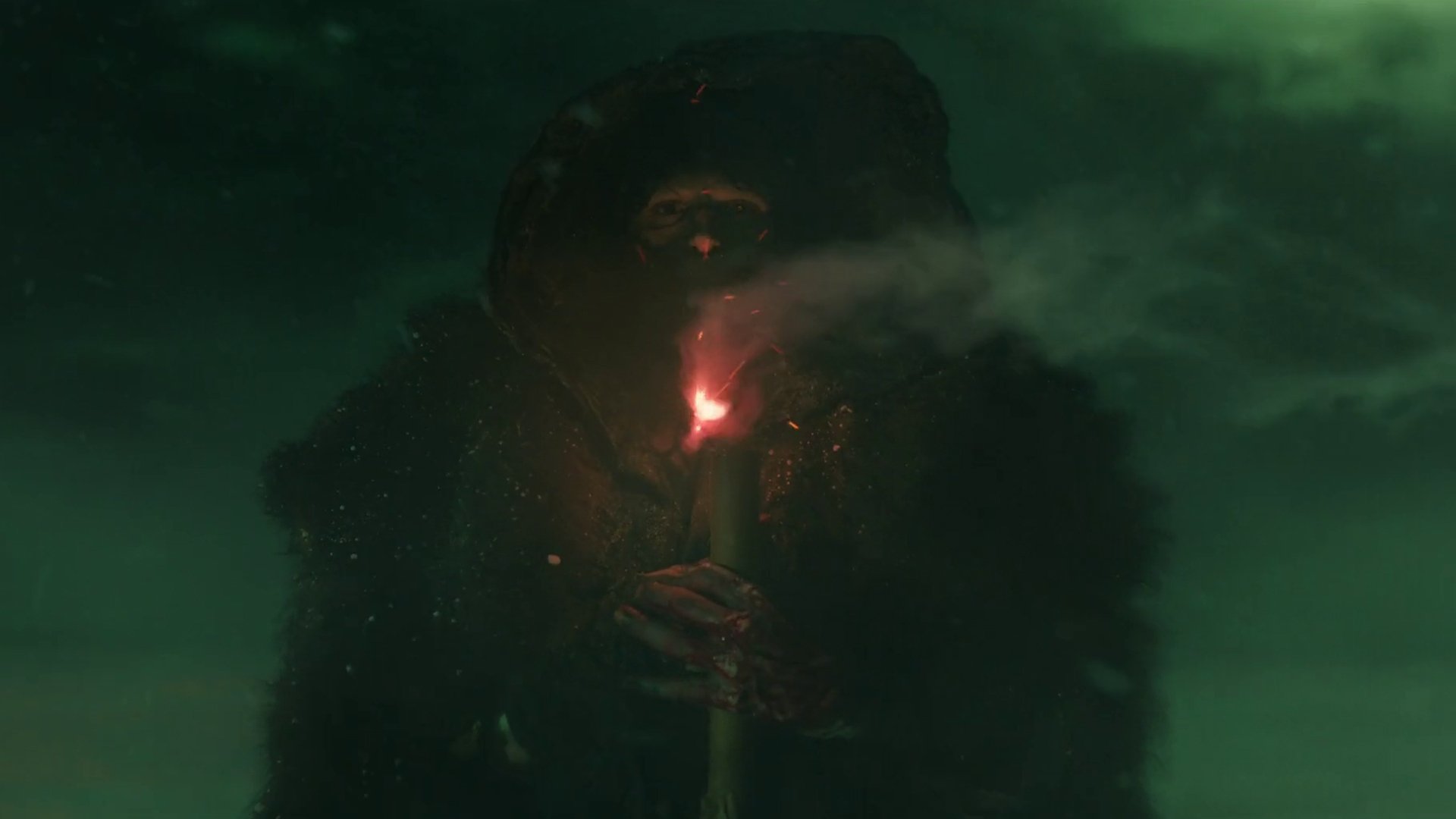 Frankenstein backdrop