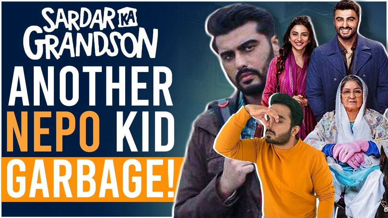 SARDAR KA GRANDSON Is Yet Another Nepo Kid Trash Film