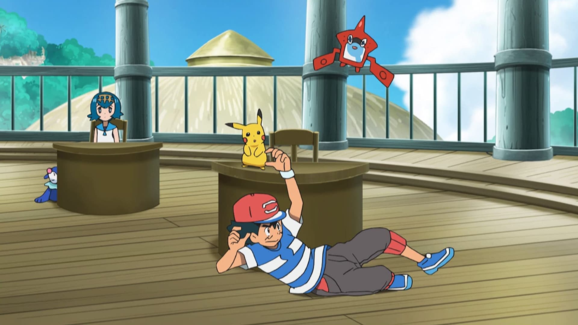 Pokémon Season 20 :Episode 28  Pulling Out the Pokémon Base Pepper!